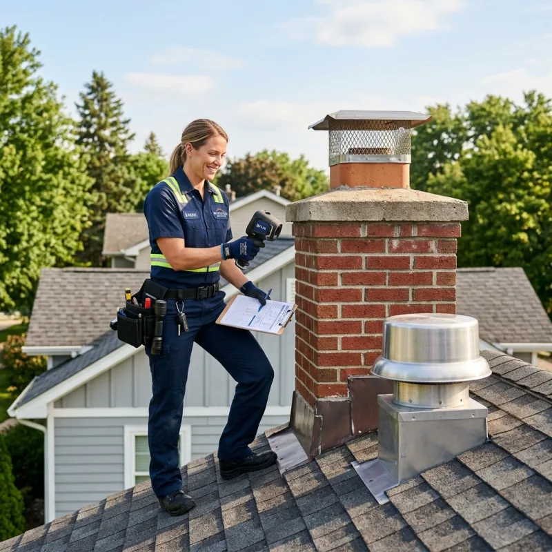 Technician removing a deceased bird from an indoor space in Beaconsfield Upper